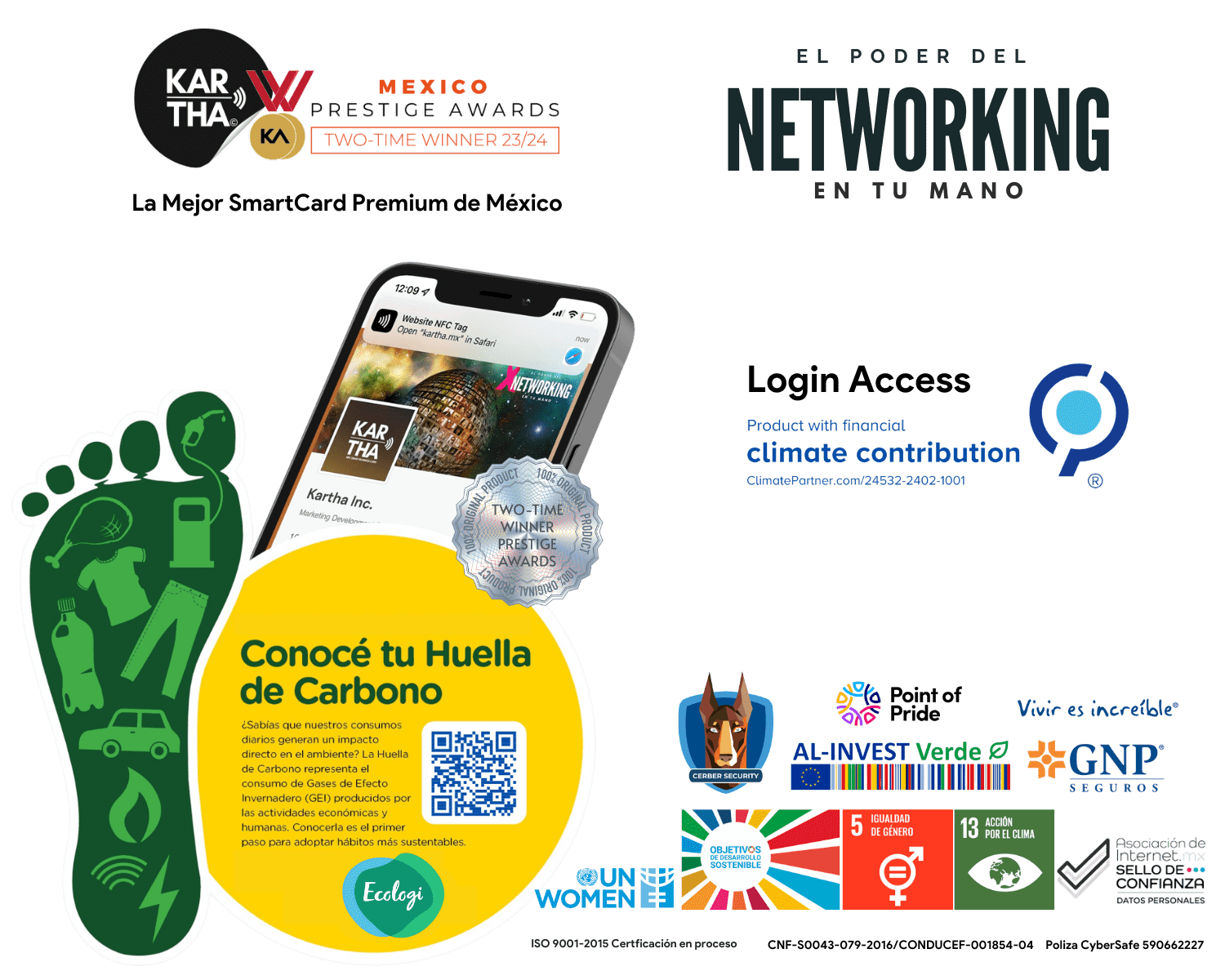 Kartha NFC Premium SmartCard 